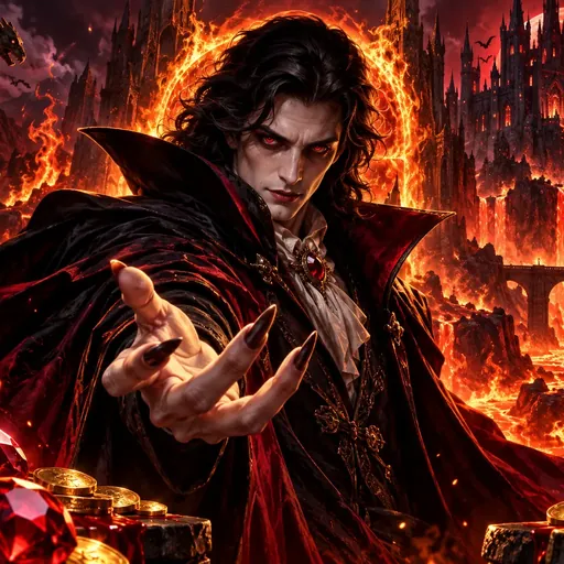 Blood & Shadow pokie cover art